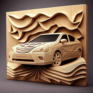3D model Toyota Premio (STL)